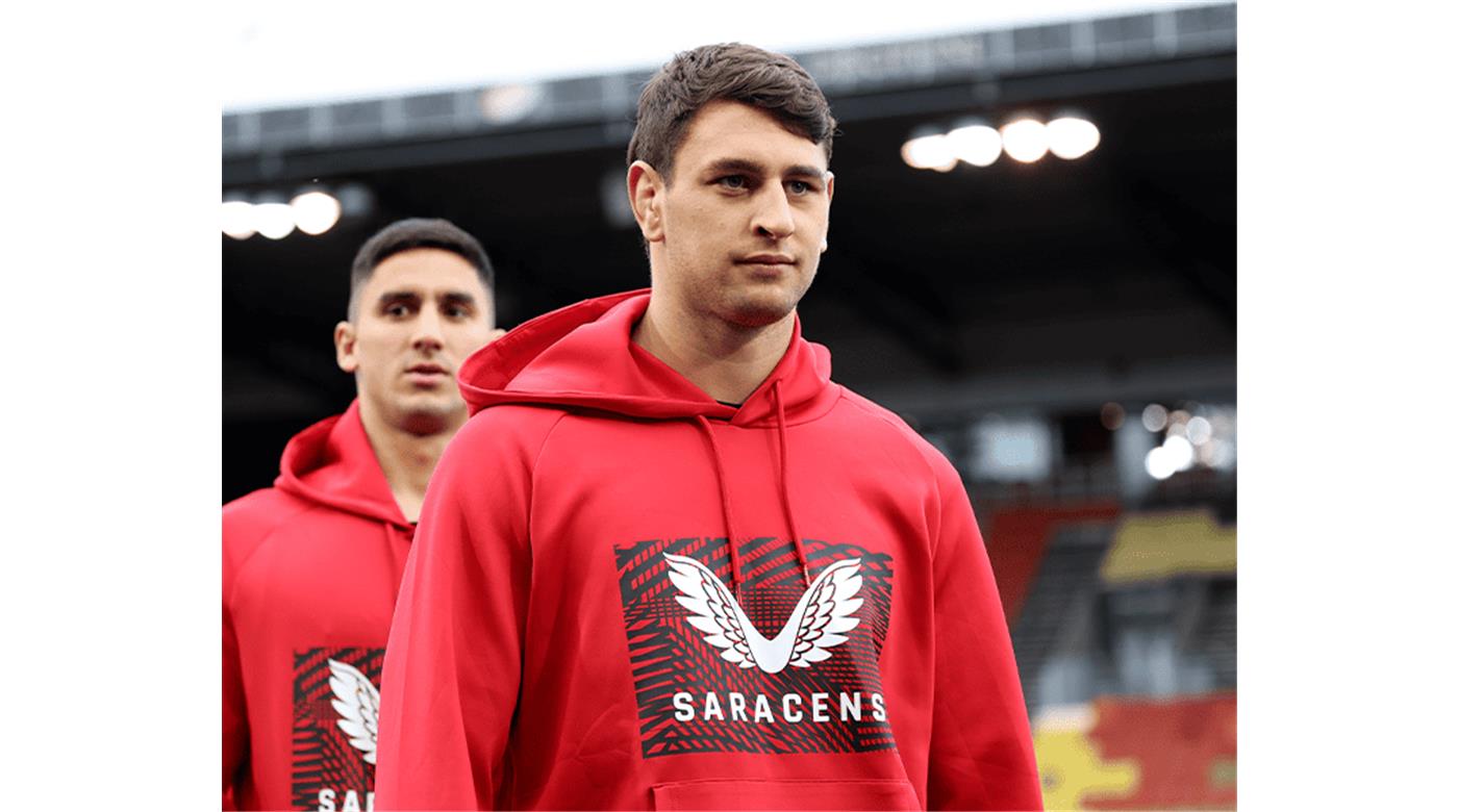 JUAN MARTÍN GONZÁLEZ Y LUCIO CINTI FORMARON UN NUEVO VÍNCULO CON SARACENS 