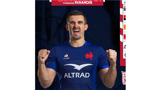EL FRANCÉS THOMAS RAMOS FUE EL GOLEADOR DEL 6 NACIONES