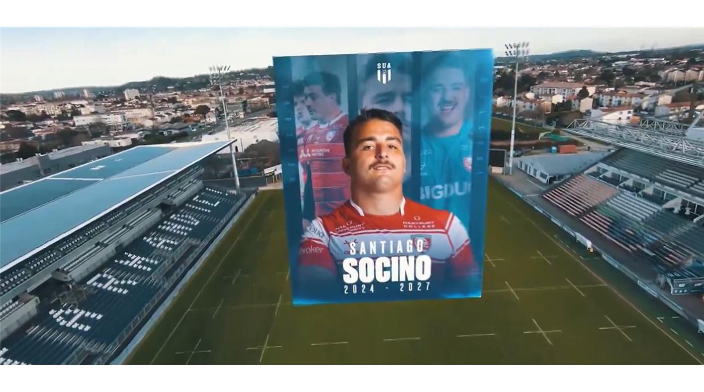 SANTIAGO SOCINO SERÁ JUGADOR DEL AGEN 