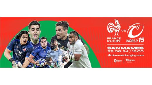 SE SUSPENDIÓ POR CUESTIONES LOGÍSTICAS EL PARTIDO ENTE FRANCIA Y WORLD XV 