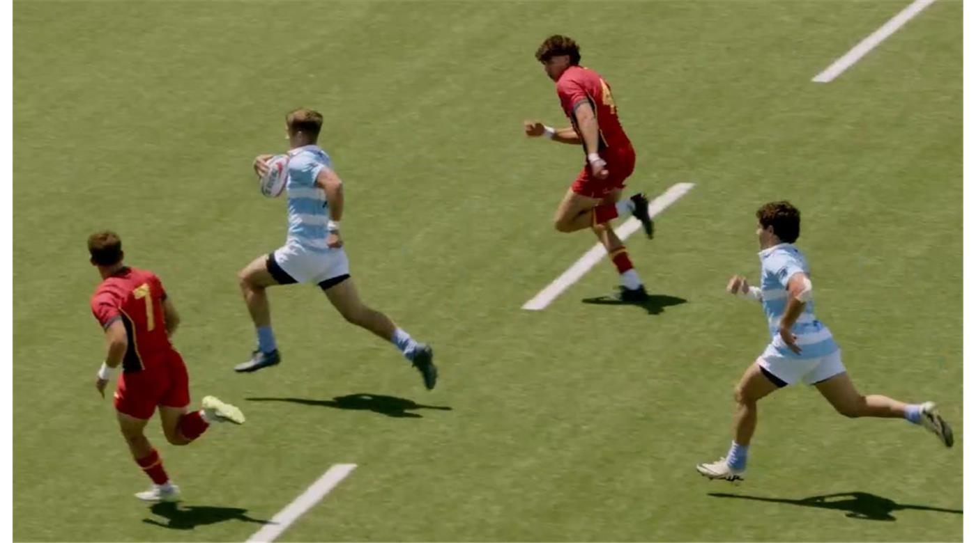 ARGENTINA DEBUTÓ CON UN GRAN TRIUNFO ANTE ESPAÑA  EN EL TORNEO UNIVERSITARIO