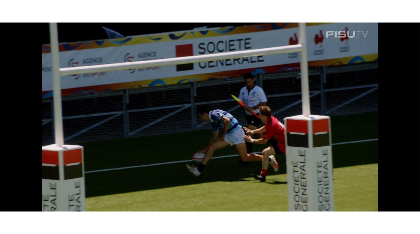 LAS IMÁGENES DEL SELECCIONADO ARGENTINO DE SEVEN UNIVERSITARIO EN EL MUNDIAL DE MARSELLA