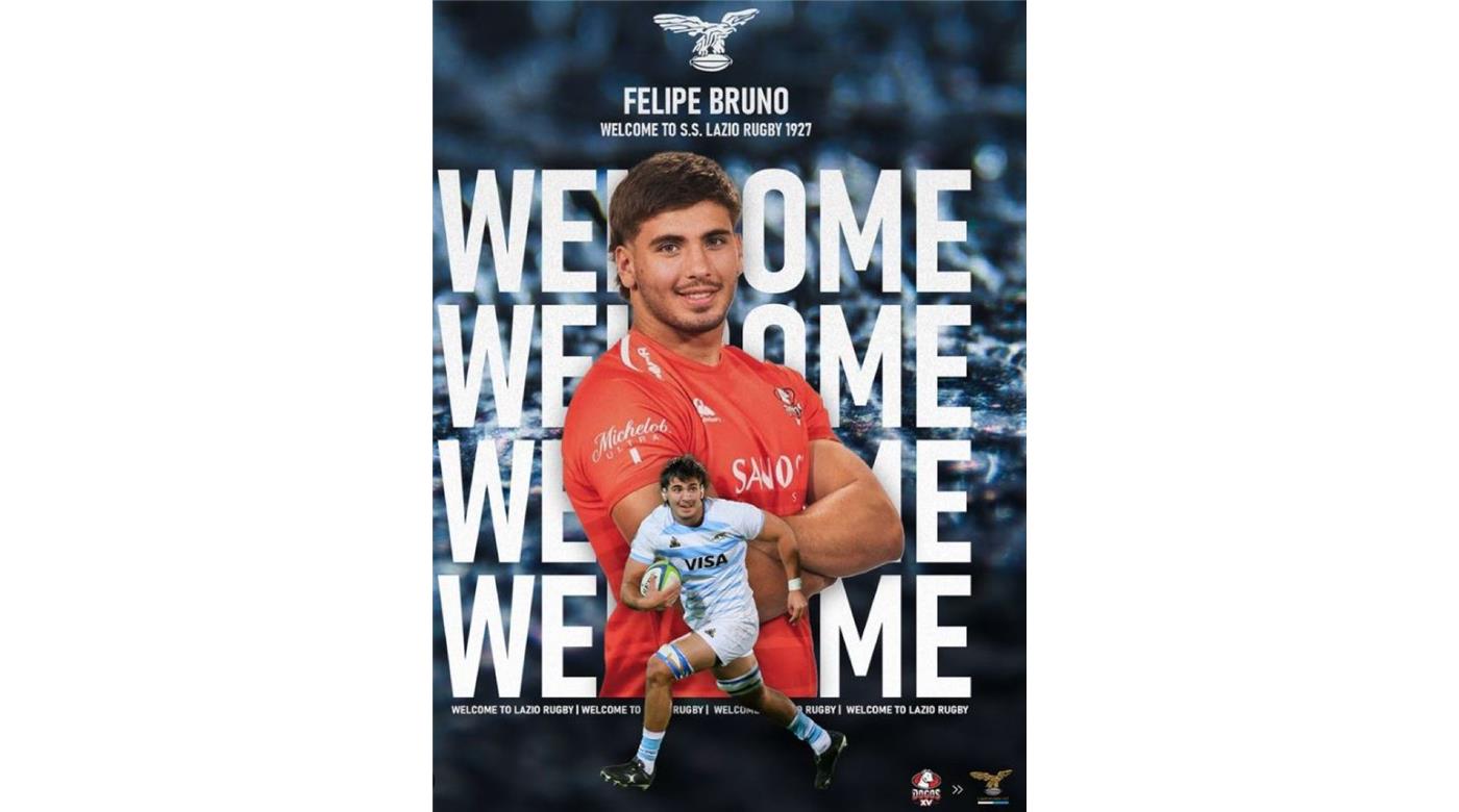 EL SANJUANINO FELIPE BRUNO ES NUEVO JUGADOR DE LA LAZIO DE ITALIA