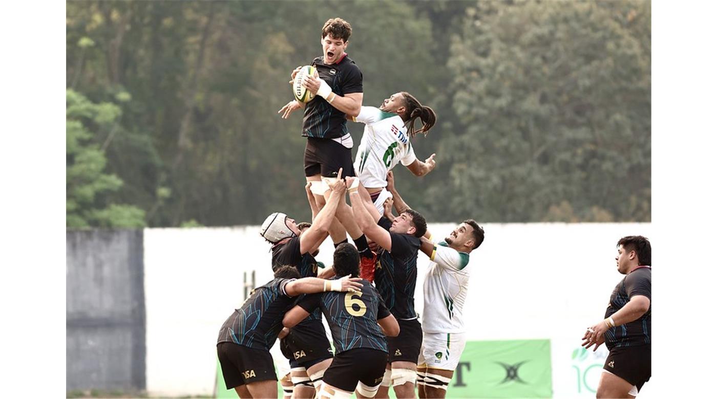 ARGENTINA XV GOLEÓ A BRASIL EN UN AMISTOSO INTERNACIONAL