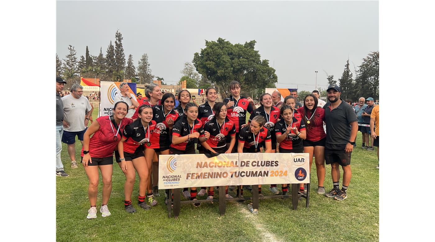 CLUB TABORÍN POR PRIMERA VEZ FUE CAMPEÓN DEL NACIONAL FEMENINO DE CLUBES