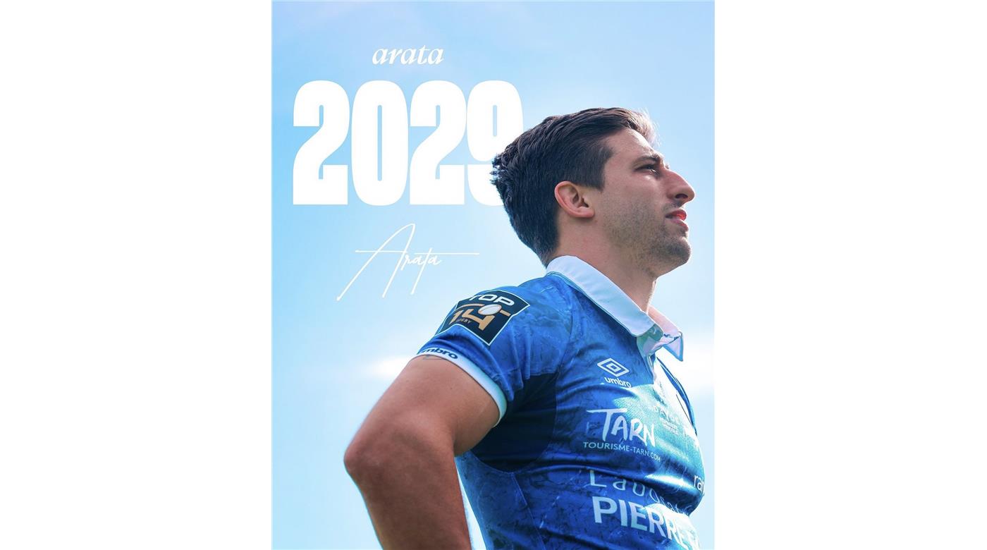 SANTIAGO ARATA JUGARÁ EN CASTRES HASTA 2029