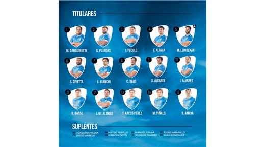 ESPAÑA Y URUGUAY CON LAS FORMACIONES CONFIRMADAS PARA SU PARTIDO 