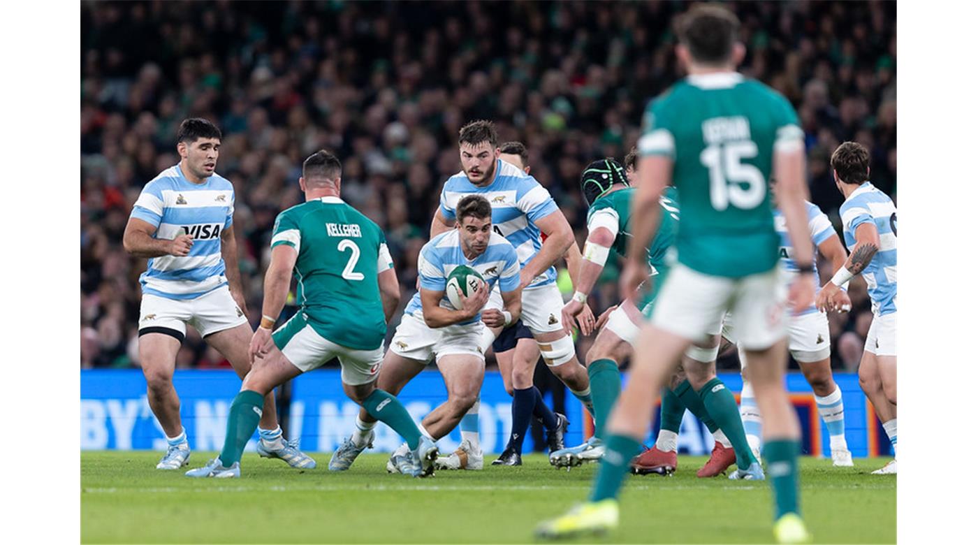 LOS PUMAS PERDIERON EN UNA GRAN ACTUACIÓN ANTE IRLANDA POR 22 A 19