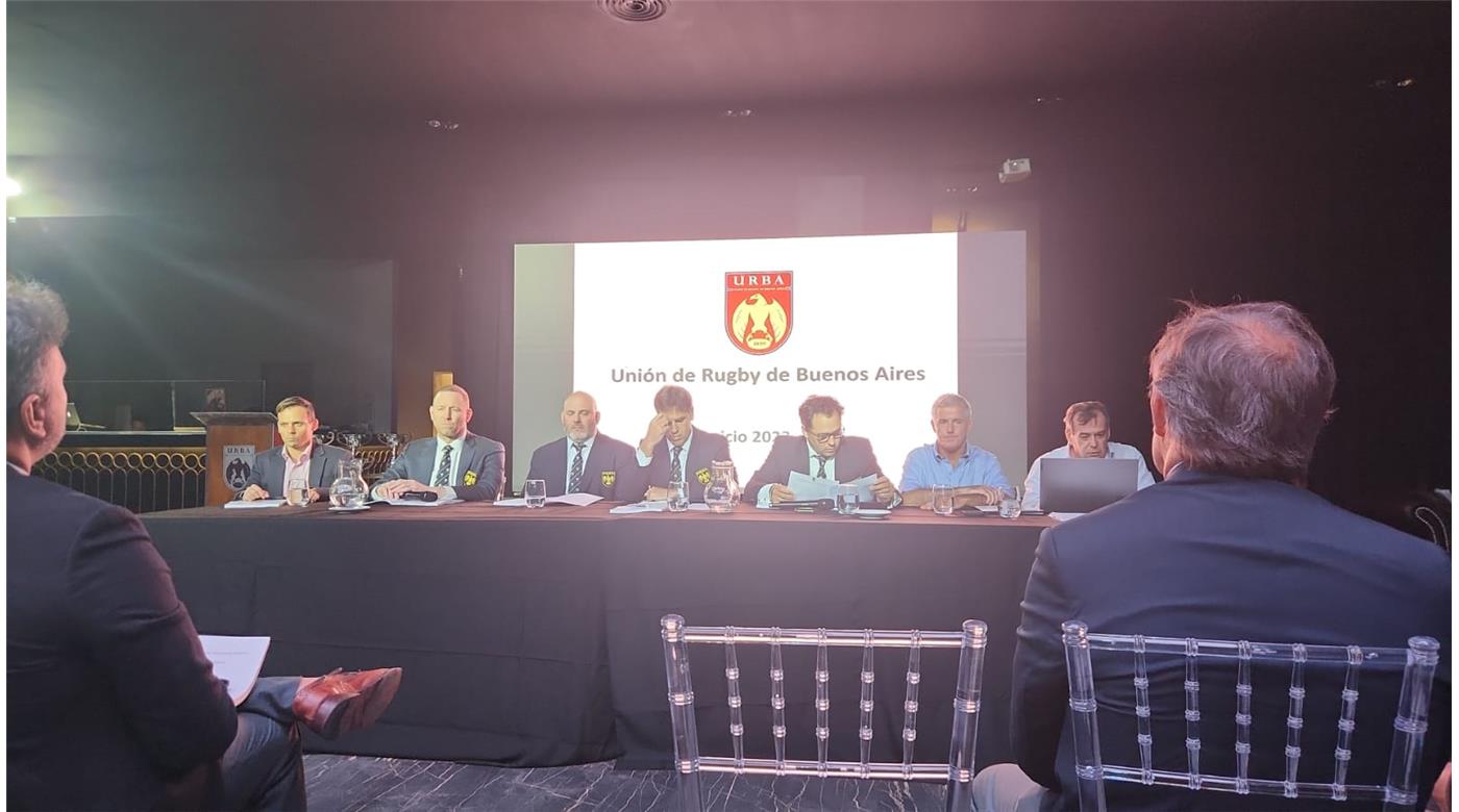 SE REALIZÓ LA ASAMBLEA ANUAL DE LA UNIÓN DE RUGBY DE BUENOS AIRES