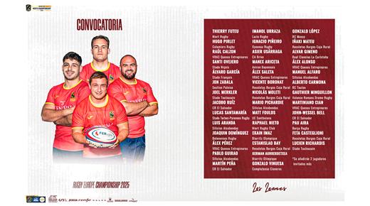 PABLO BOUZA CONVOCÓ A LOS JUGADORES QUE BUSCARÁN CLASIFICAR A ESPAÑA PARA EL MUNDIAL DEL 2027