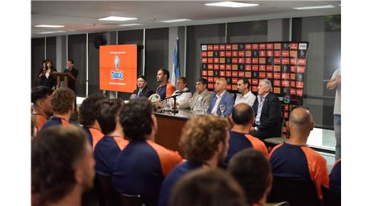 LA LEGISLATURA DE TUCUMÁN RECIBIÓ A "TARUCAS", LA FRANQUICIA DEL NOA QUE DEBUTARÁ EN EL SÚPER RUGBY AMÉRICAS