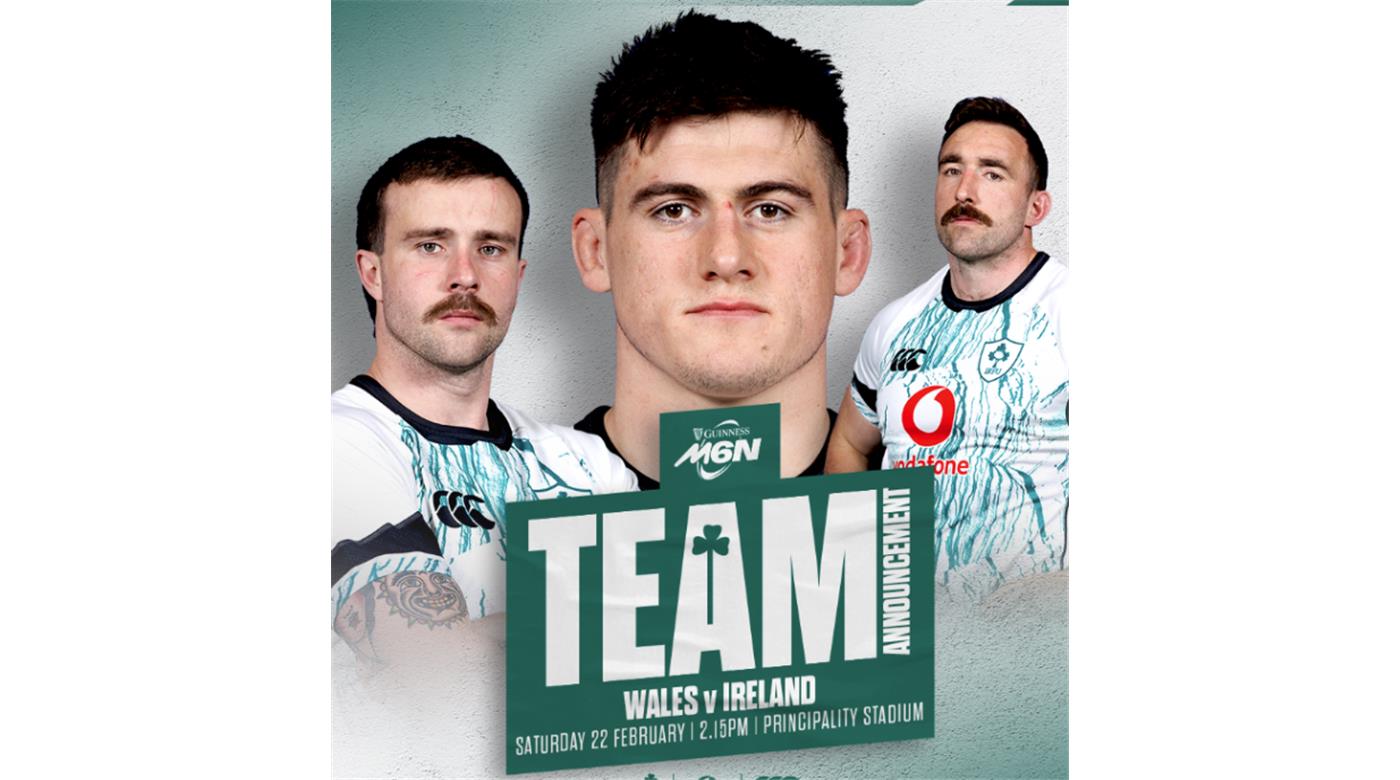 IRLANDA CON TRES CAMBIOS VA EN BUSCA DE UN NUEVO TRIUNFO 