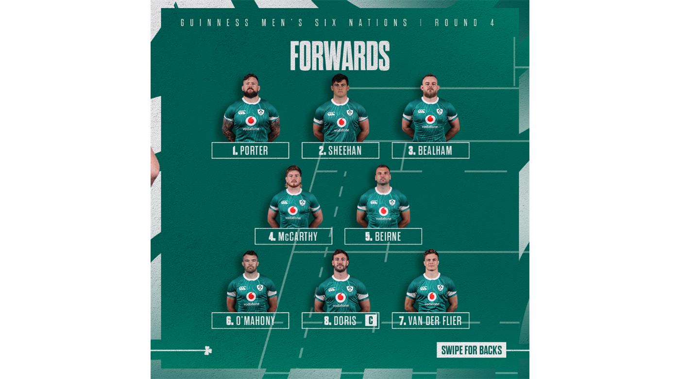 IRLANDA BUSCARÁ UN TRIUNFO PARA CONSEGUIR OTRA VEZ EL TÍTULO DEL SEIS NACIONES