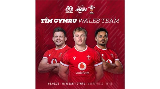 GALES VISITARÁ A ESCOCIA CON EL MISMO EQUIPO QUE PERDIÓ CON IRLANDA