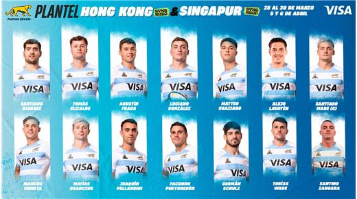 CON LA VUELTA DE GÓMEZ CORA AL MANDO DEL EQUIPO, FUE CONFIRMADO EL PLANTEL DE LOS PUMAS 7 PARA LAS ETAPAS DE HONG KONG Y SINGAPUR  