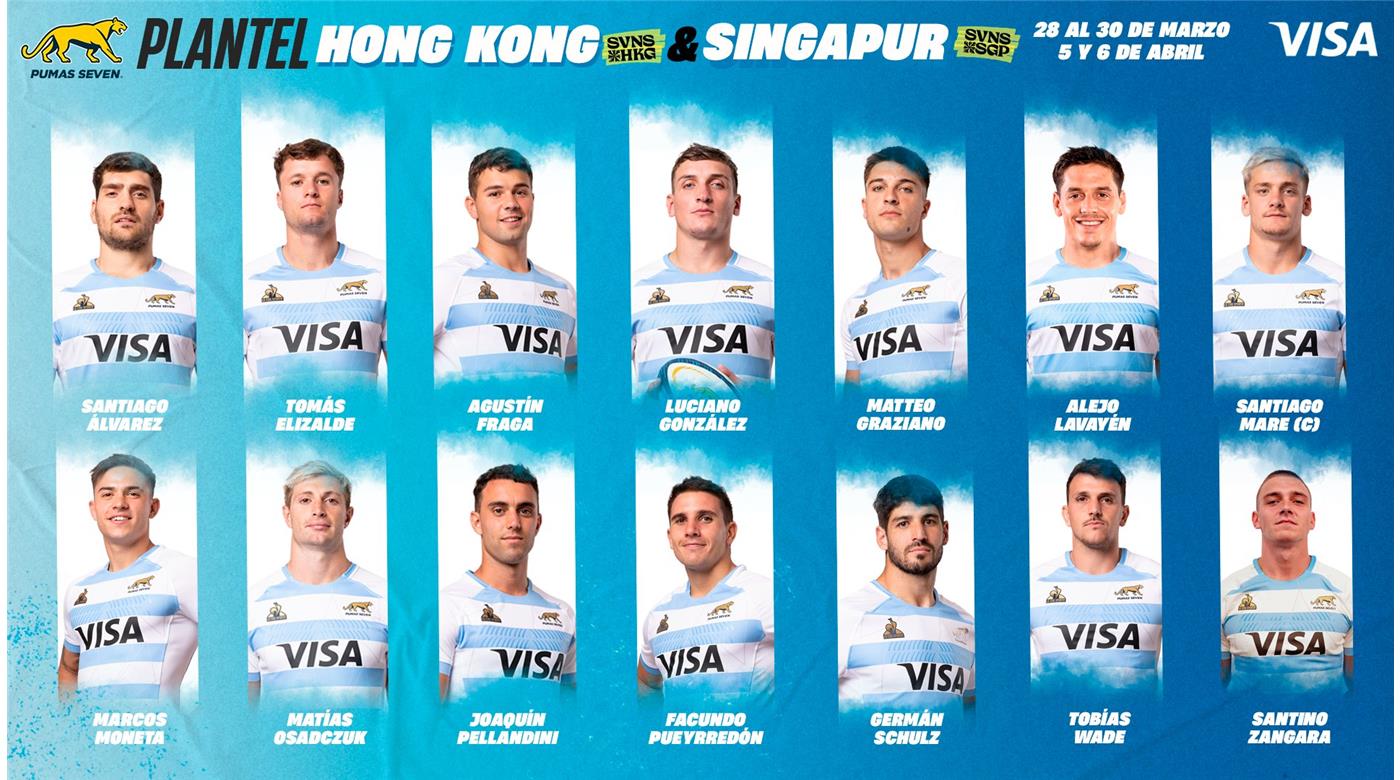 CON LA VUELTA DE GÓMEZ CORA AL MANDO DEL EQUIPO, FUE CONFIRMADO EL PLANTEL DE LOS PUMAS 7 PARA LAS ETAPAS DE HONG KONG Y SINGAPUR  
