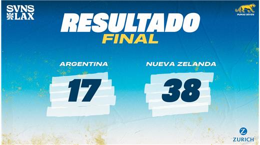 NUEVA DERROTA DE LOS PUMAS 7S QUE FINALIZARON CUARTOS EN EL SEVEN DE LOS ÁNGELES