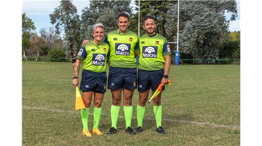 LOS ÁRBITROS DE TODAS LAS CATEGORÍAS  EN UNA NUEVA JORNADA DEL RUGBY PORTEÑO