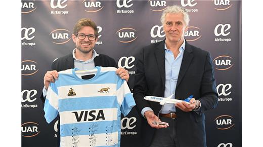 LA UAR ANUNCIÓ A AIR EUROPA COMO SU PROVEEDOR OFICIAL POR UNA TEMPORADA