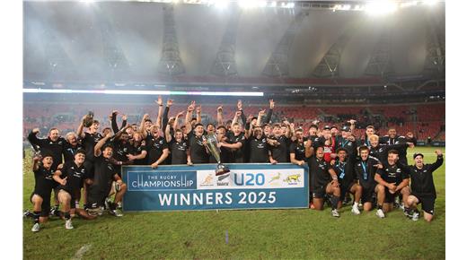 NUEVA ZELANDA  ES EL BICAMPEÓN DEL RUGBY CHAMPIONSHIP M20 
