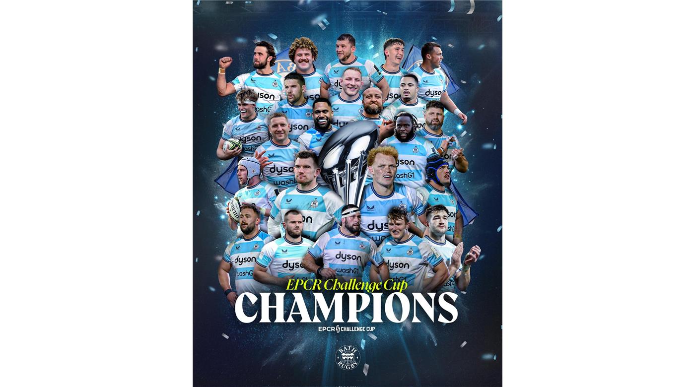 BATH SE CONSAGRÓ CAMPEÓN DE LA CHALLENGE CUP AL VENCER A LYON