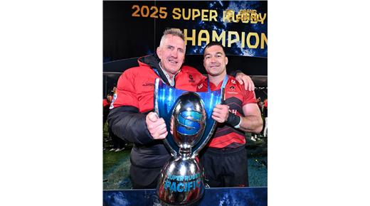 CRUSADERS DERROTÓ A CHIEFS Y ES EL CAMPEÓN DEL SÚPER RUGBY PACIFIC