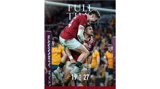 LOS BRITISH & IRISH LIONS VENCIERON A LOS WALLABIES Y SIGUEN INVICTOS EN LA GIRA 
