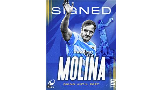 FRANCO "EL LUNGO" MOLINA FIRMÓ PARA WESTERN FORCE POR DOS TEMPORADAS