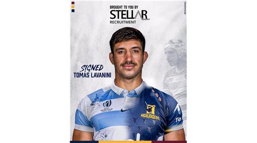 TOMÁS LAVANINI FICHÓ PARA HIGHLANDERS Y ES OTRO ARGENTINO QUE JUGARÁ PARA ESE CLUB