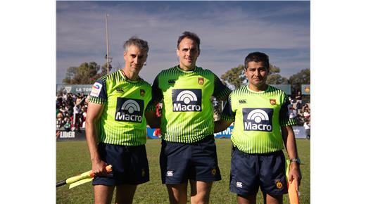 LOS ÁRBITROS DE OTRA JORNADA DE LA UNIÓN PORTEÑA