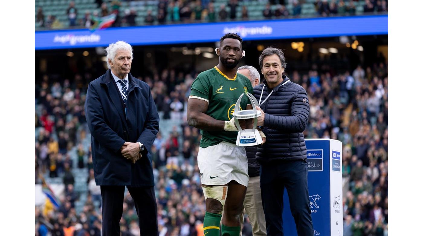 LOS PUMAS CAYERON ANTE SUDÁFRICA QUE RESULTÓ EL CAMPEÓN DEL RUGBY CHAMPIONSHIP