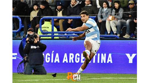 SANTIAGO CARRERAS FUE EL GOLEADOR DEL RUGBY CHAMPIONSHIP