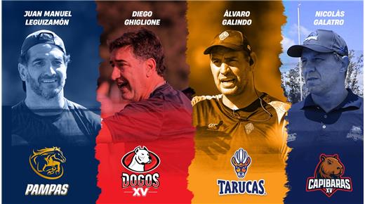 LAS CUATRO FRANQUICIAS ARGENTINAS YA TIENEN A SUS ENTRENADORES CONFIRMADOS