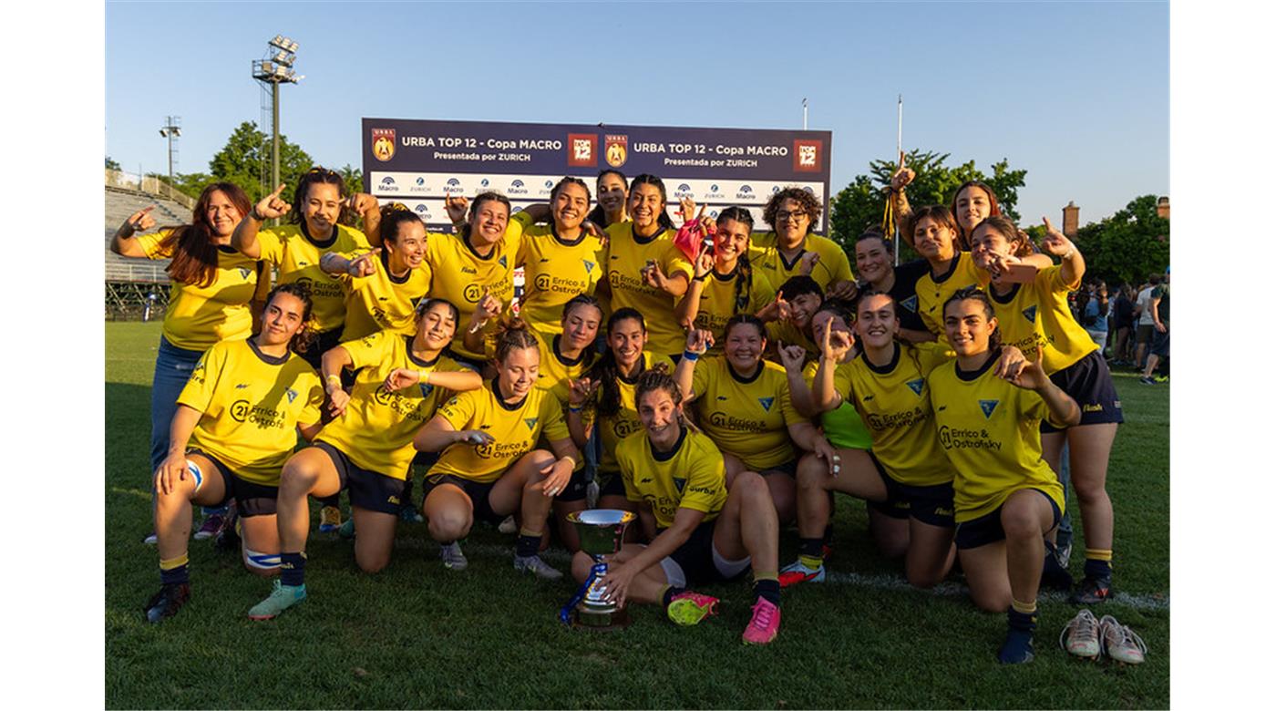 LAS CHICAS DE LA PLATA RC SE CONSAGRARON UNA VEZ MÁS CAMPEONAS DEL TOP 7 DE LA URBA