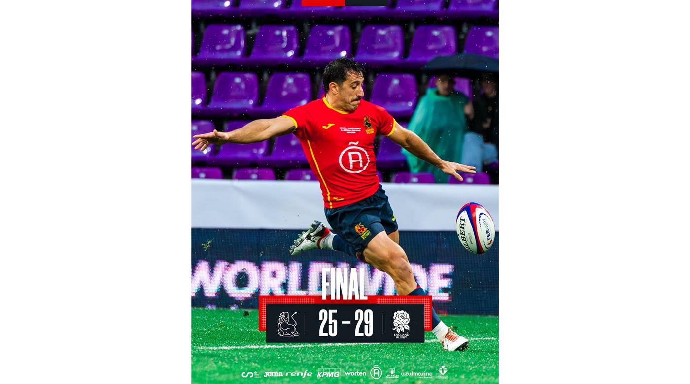 LOS LEONES ESPAÑOLES PERDIERON EN EL FINAL CON INGLATERRA 