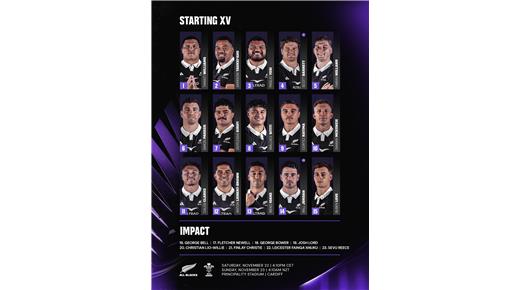 GALES RECIBE A NUEVA ZELANDA EN EL PRINCIPALITY DE CARDIFF