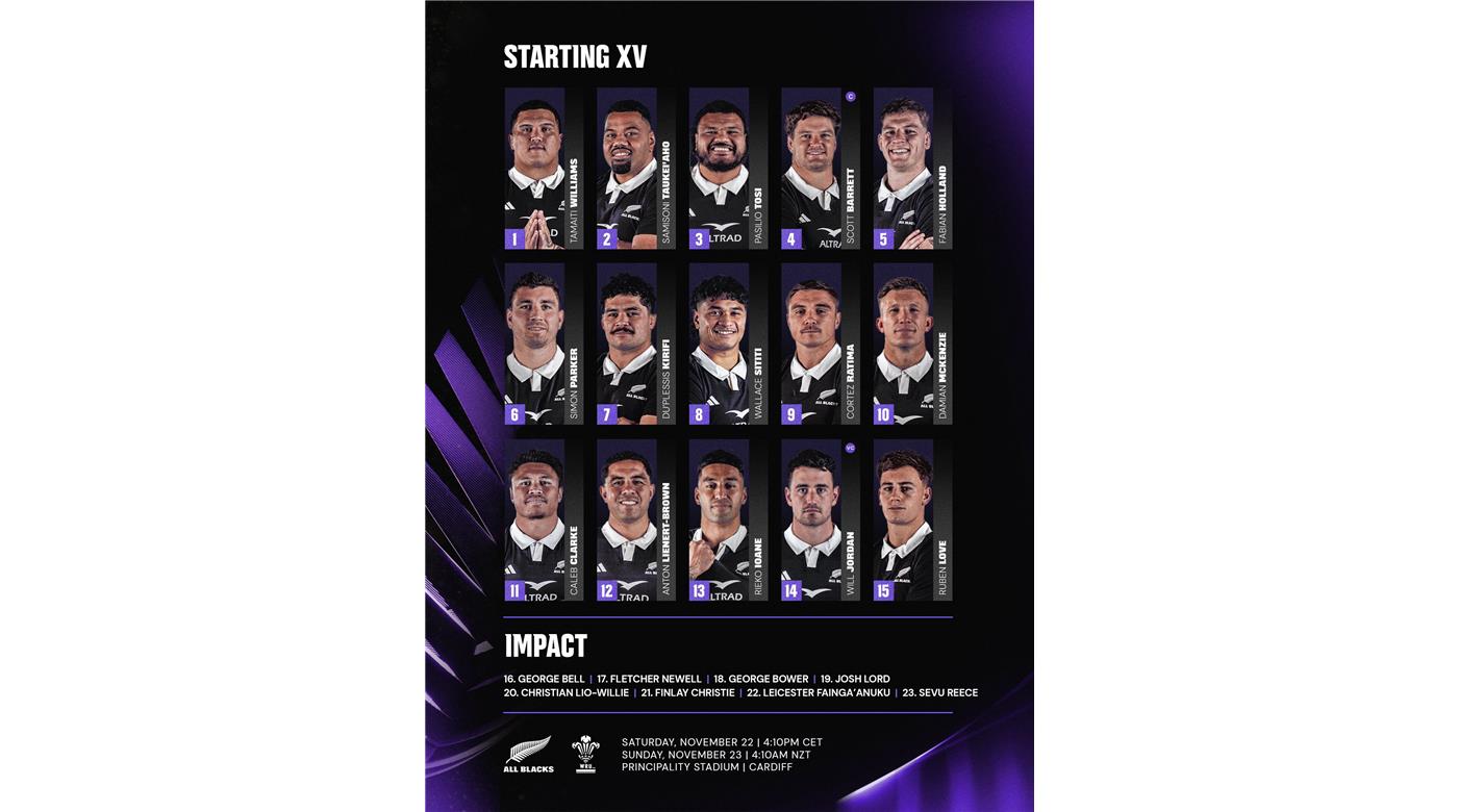 GALES RECIBE A NUEVA ZELANDA EN EL PRINCIPALITY DE CARDIFF