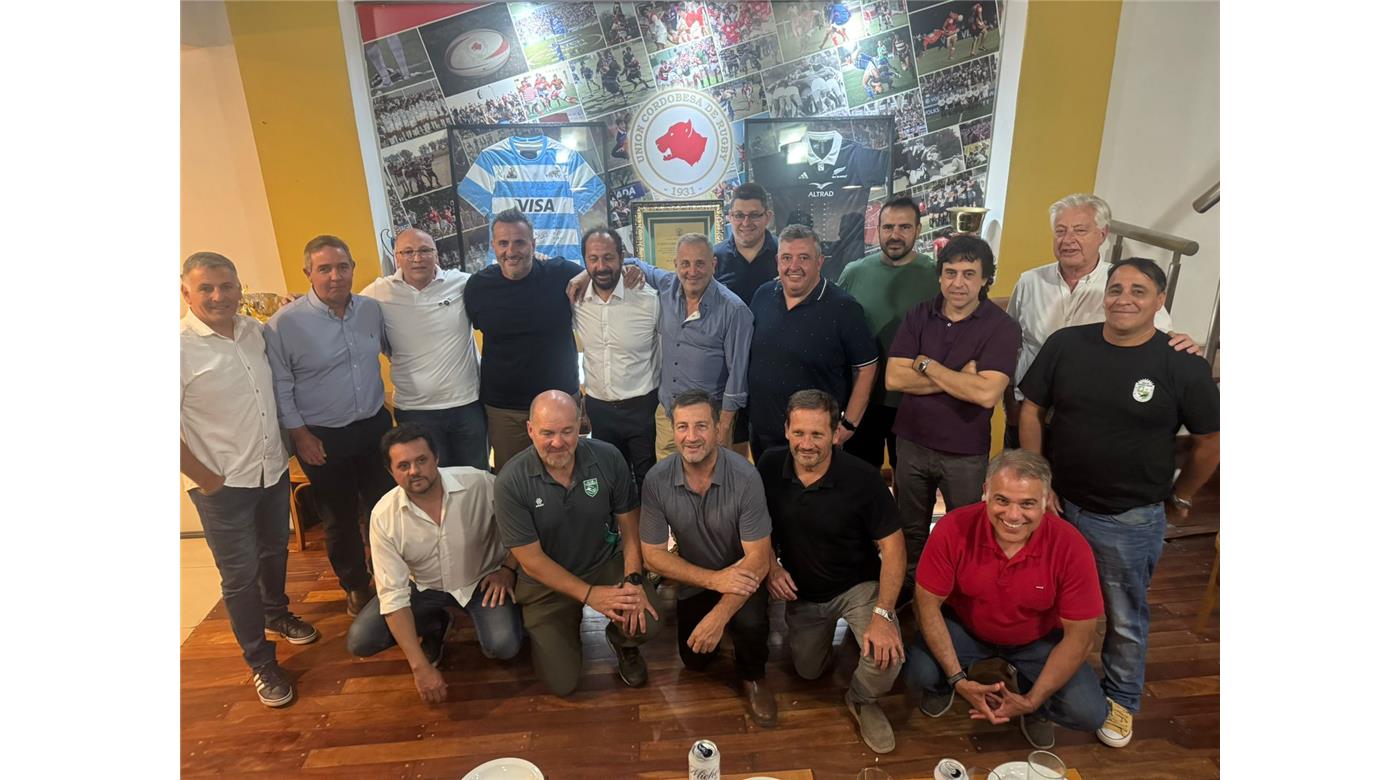 FERNANDO PÉREZ ES EL NUEVO PRESIDENTE DE LA UNIÓN CORDOBESA DE RUGBY