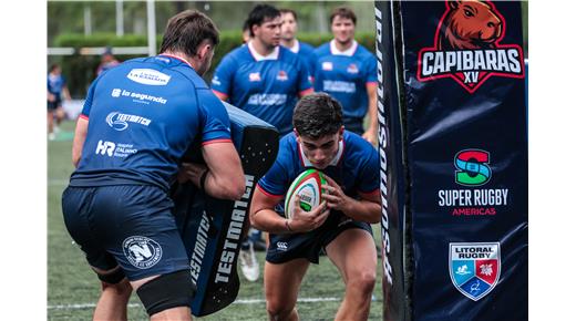 CAPIBARAS XV, LA FRANQUICIA DEL LITORAL ARGENTINO, INAUGURA SU SEDE  LUEGO DEL ENTRENAMIENTO MATUTINO