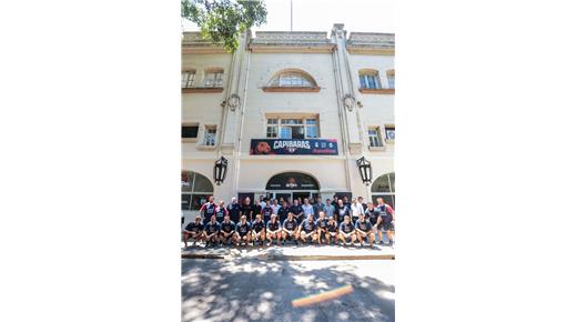 EL RUGBY DEL LITORAL ESTRENÓ SU CASA: CAPIBARAS XV YA TIENE SU SEDE EN EL HIPÓDROMO DE ROSARIO