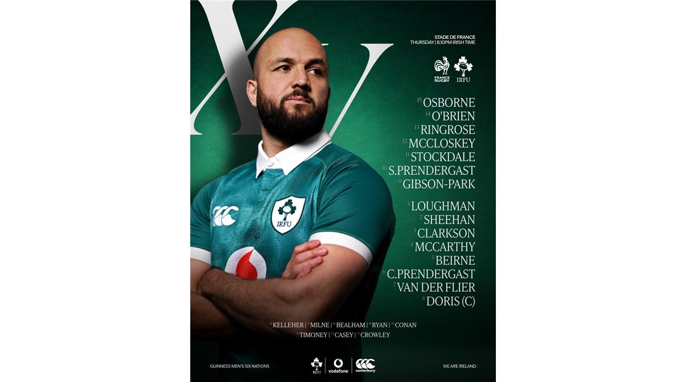 CON VARIAS AUSENCIAS IRLANDA VIAJA A FRANCIA PARA EL DEBUT EN EL SEIS NACIONES