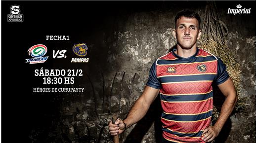 PAMPAS DEBUTARÁ EN ASUNCIÓN ANTE YACARÉ EL SÁBADO A LAS 18.30HS 