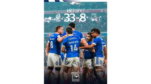 FRANCIA LE GANÓ A ITALIA, AUNQUE RECIÉN EN EL FINAL PUDO RESOLVERLO