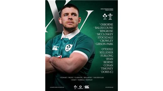 IRLANDA Y GALES CON LOS EQUIPOS CONFIRMADOS PARA ABRIR LA CUARTA FECHA DEL SEIS NACIONES