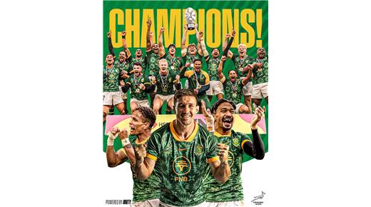 SUDÁFRICA FUE EL CAMPEÓN Y LOS PUMAS SEVENS FINALIZARON EN EL SEXTO LUGAR DEL RANKING DEL CIRCUITO MUNDIAL DE SEVEN 