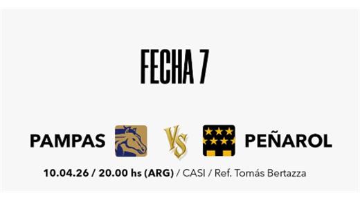 PAMPAS RECIBE AL CAMPEÓN PEÑAROL BUSCANDO SEGUIR COMO LIDER DEL SRAM 