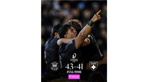 CON LA PRESENCIA DE SANTIAGO CARRERAS EL BATH VENCIÓ A NORTHAMPTON EN LA CHAMPIONS CUP 