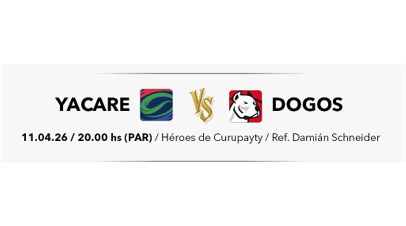YACARÉ XV RECIBE A DOGOS QUE BUSCARÁ NO PERDER EL PRIMER LUGAR EN EL SUPER RUGBY AMERICAS   