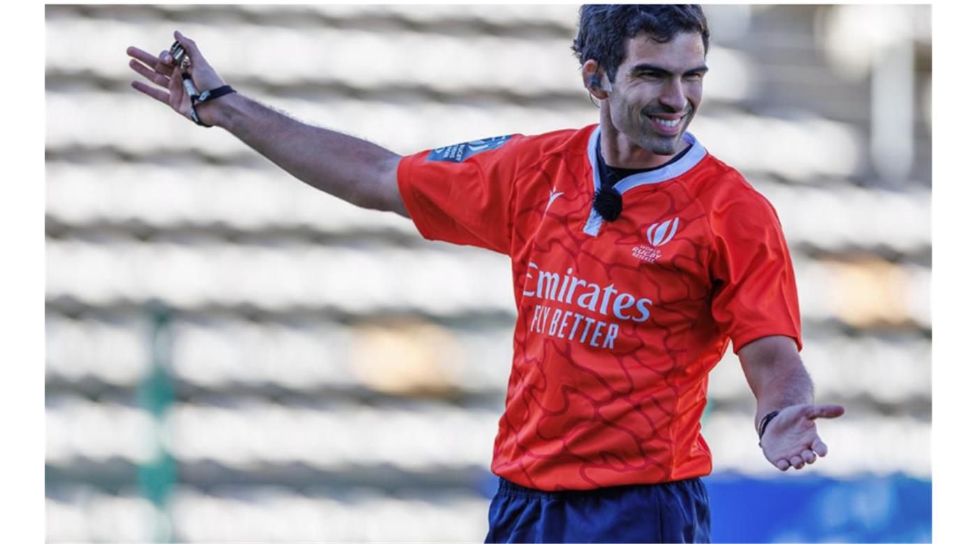 GONZALO DE ACHAVAL SERA EL JUEZ DE LOS PUMITAS VS SUDÁFRICA EN EL CHAMPIONSHIP M20