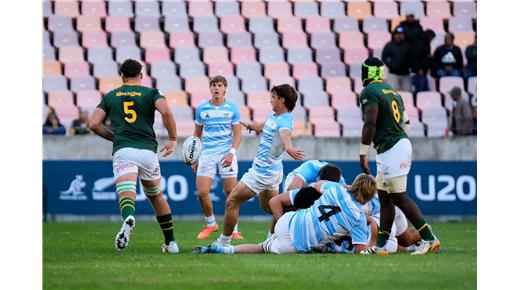 LOS PUMITAS NO HICIERON PIE EN SU DEBUT EN EL RUGBY CHAMPIONSHIP M20 ANTE SUDÁFRICA